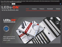Tablet Screenshot of ledson.eu