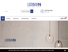Tablet Screenshot of ledson.es